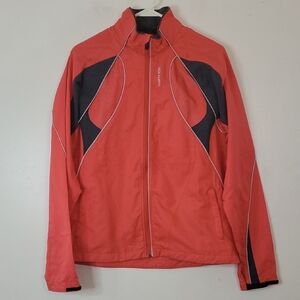 Sugoi Womens Versa Jacket Size Large Convertible Vest Magnetic Cycling Hiking